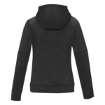 MPG115703 sudadera anorak con capucha con media cremallera para mujer negro punto 85 poliester 15 s 5