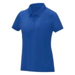 MPG115712 polo cool fit de manga corta para mujer azul malla con un acabado cool fit 100 poliester 1 1