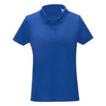 MPG115712 polo cool fit de manga corta para mujer azul malla con un acabado cool fit 100 poliester 1 4