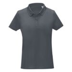 MPG115714 polo cool fit de manga corta para mujer gris malla con un acabado cool fit 100 poliester 1 4