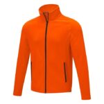 MPG115723 chaqueta polar para hombre naranja microforro 100 poliester 140 gm2 1