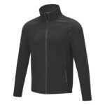 MPG115727 chaqueta polar para hombre negro microforro 100 poliester 140 gm2 1