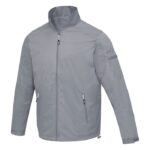 MPG115736 chaqueta ligera para hombre gris tejido de nylon taslon 320t 100 nylon 133 gm2 lining tafe 1