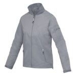 MPG115740 chaqueta ligera para mujer gris tejido de nylon taslon 320t 100 nylon 133 gm2 lining tejid 1