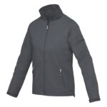 MPG115742 chaqueta ligera para mujer gris tejido de nylon taslon 320t 100 nylon 133 gm2 lining tejid 1