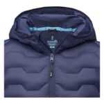 MPG115743 chaqueta aislante de material reciclado grs para hombre azul tejido dull cire de poliester 4
