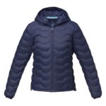 MPG115746 chaqueta aislante de material reciclado grs para mujer azul tejido dull cire de poliester 3