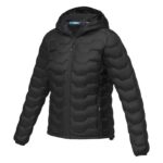 MPG115748 chaqueta aislante de material reciclado grs para mujer negro tejido dull cire de poliester 1