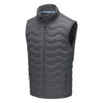 MPG115750 chaleco aislante de material reciclado grs para hombre gris tejido dull cire de poliester 1