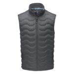 MPG115750 chaleco aislante de material reciclado grs para hombre gris tejido dull cire de poliester 4