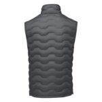 MPG115750 chaleco aislante de material reciclado grs para hombre gris tejido dull cire de poliester 9