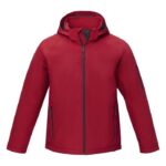 MPG115755 chaqueta softshell acolchada para hombre rojo tejido de estiramiento mecanico 100 polieste 4