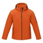 MPG115756 chaqueta softshell acolchada para hombre naranja tejido de estiramiento mecanico 100 polie 4