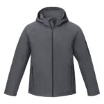 MPG115759 chaqueta softshell acolchada para hombre gris tejido de estiramiento mecanico 100 polieste 4