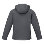 MPG115759 chaqueta softshell acolchada para hombre gris tejido de estiramiento mecanico 100 polieste 5