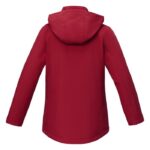 MPG115761 chaqueta softshell acolchada para mujer rojo tejido de estiramiento mecanico 100 poliester 5