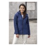 MPG115763 chaqueta softshell acolchada para mujer azul tejido de estiramiento mecanico 100 poliester 3