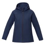 MPG115764 chaqueta softshell acolchada para mujer azul tejido de estiramiento mecanico 100 poliester 4