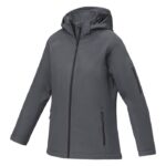 MPG115765 chaqueta softshell acolchada para mujer gris tejido de estiramiento mecanico 100 poliester 1