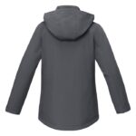 MPG115765 chaqueta softshell acolchada para mujer gris tejido de estiramiento mecanico 100 poliester 5