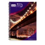 MPG115770 cuaderno con espiral a4 con cubierta trasera impresa negro 70 papel 30 carton 2