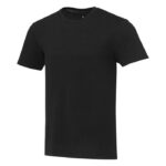 MPG115774 camiseta unisex de manga corta con material reciclado aware negro punto de jersey sencillo 1