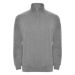 MPG115786 sudadera con media cremallera gris punto 50 algodon 50 poliester 280 gm2 1