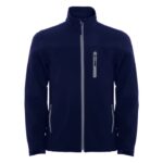 MPG115791 chaqueta softshell para hombre azul tejido 92 poliester 8 elastano 300 gm2 bonding microfo 1