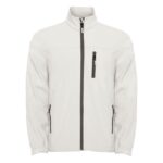 MPG115792 chaqueta softshell para hombre blanco tejido 92 poliester 8 elastano 300 gm2 bonding micro 1