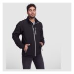 MPG115792 chaqueta softshell para hombre blanco tejido 92 poliester 8 elastano 300 gm2 bonding micro 3