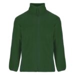 MPG115813 chaqueta de forro polar con cremallera completa para hombre verde forro 100 poliester 300 1