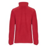 MPG115826 chaqueta de forro polar con cremallera completa para mujer rojo forro 100 poliester 300 gm 4