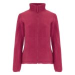 MPG115827 chaqueta de forro polar con cremallera completa para mujer rosa forro 100 poliester 300 gm 1