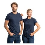 MPG115832 camiseta unisex de manga corta azul punto de jersey sencillo 100 algodon 150 gm2 3