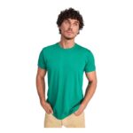 MPG115841 camiseta unisex de manga corta verde punto de jersey sencillo 100 algodon 150 gm2 2