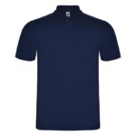 MPG115843 polo unisex de manga corta azul punto pique 100 algodon 180 gm2 1