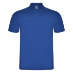 MPG115847 polo unisex de manga corta azul punto pique 100 algodon 180 gm2 1