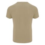 MPG115852 camiseta deportiva de manga corta para hombre marron claro punto entrelazado 100 poliester 4