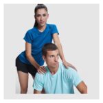 MPG115854 camiseta deportiva de manga corta para hombre azul punto entrelazado 100 poliester 135 gm2 2