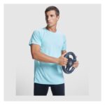 MPG115854 camiseta deportiva de manga corta para hombre azul punto entrelazado 100 poliester 135 gm2 3
