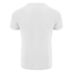 MPG115855 camiseta deportiva de manga corta para hombre blanco punto entrelazado 100 poliester 135 g 4