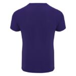 MPG115860 camiseta deportiva de manga corta para hombre purpura punto entrelazado 100 poliester 135 4