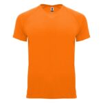 MPG115861 camiseta deportiva de manga corta para hombre naranja punto entrelazado 100 poliester 135 1