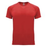 MPG115864 camiseta deportiva de manga corta para hombre rojo punto entrelazado 100 poliester 135 gm2 1