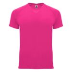 MPG115865 camiseta deportiva de manga corta para hombre rosa punto entrelazado 100 poliester 135 gm2 1