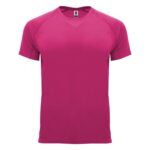 MPG115867 camiseta deportiva de manga corta para hombre rosa punto entrelazado 100 poliester 135 gm2 1