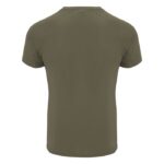 MPG115872 camiseta deportiva de manga corta para hombre verde punto entrelazado 100 poliester 135 gm 4