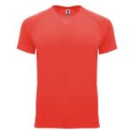 MPG115879 camiseta deportiva de manga corta infantil rojo punto entrelazado 100 poliester 135 gm2 1