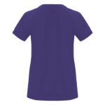 MPG115904 camiseta deportiva de manga corta para mujer purpura punto entrelazado 100 poliester 135 g 4