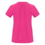 MPG115909 camiseta deportiva de manga corta para mujer rosa punto entrelazado 100 poliester 135 gm2 4